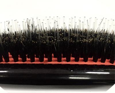 China Sustainable Hot Selling Pet Plastic Bristle Brush With Nylon Bristle And Pins On Stock for sale