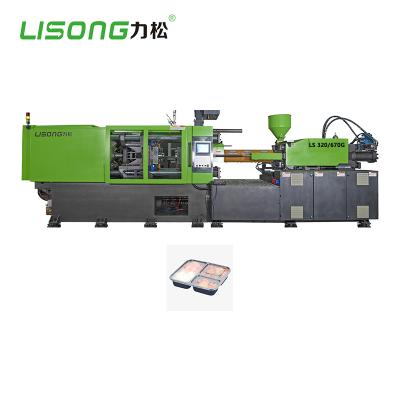 China 14 Ton Horizontal China Plastic Lunch Box Tableware Making Plastic Injection Molding Machine for sale