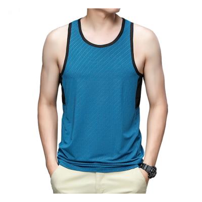 China Wholesale QUICK DRY Men's Summer Sleeveless New Vest Tops Tank Vests Summer Sports Top Vest for sale