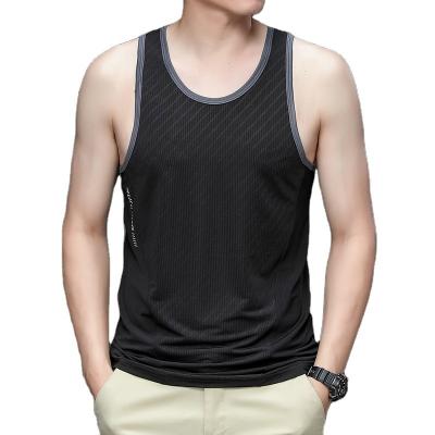 China 2022 Summer Men's Summer Vest T-shirt Men's Casual Fashion Vest Quick-Dry Cool Cool Clothing New for sale