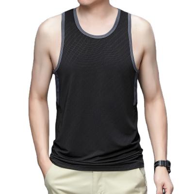 China 2022 Summer New QUICK DRY Men's Vest T-shirt Men's Fashion Sport Casual Vest Men's Wear Summer Slim Sleeveless for sale