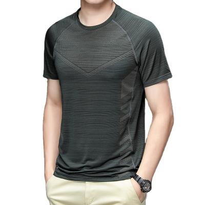 China Wholesale High Quality QUICK DRY Short Sleeve Men's Summer Promotion Simply Dyed Short T-Shirt T Shirts for sale