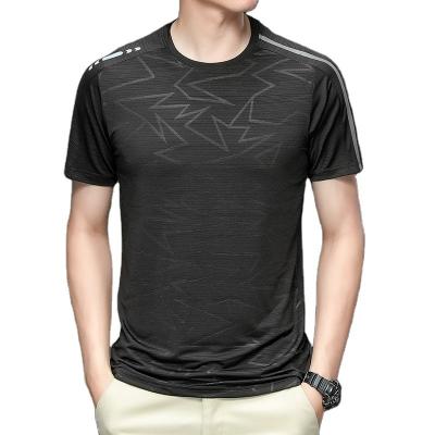 China New Design Fashion Men's Short Sleeve T-shirt Fashion Casual Men's Clothing Summer Breathable T-shirt QUICK DRY for sale