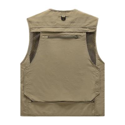 China Waterproof Vest Men Tops Fashion Outdoor Custom Men's Coat Men's Vest Summer for sale