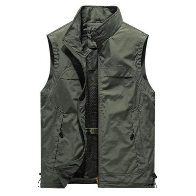 China New Arrival Service Men's Waterproof Wholesale Casual Custom Jacket Vest Waistcoat for sale