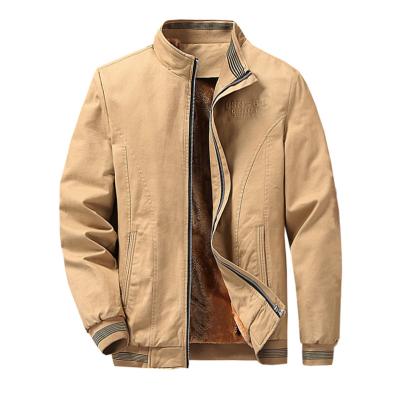 China Wholesale Waterproof Autumn Winter Youth Casual Jacket Washed Stand Collar Coat Thin Men's Bomber Jacket for sale