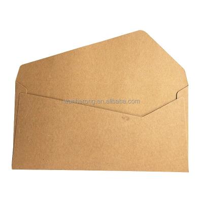 China Luxury Custom kraft paper envelope postcard packaging gift card envelope for sale