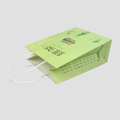 China Bio-degradable New style cute fancy custom gift karfet paper bag for sale