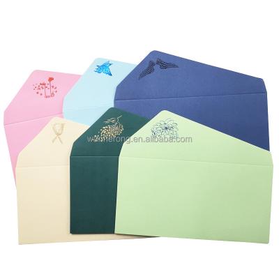 China Compostable Biodegradable Custom Design Wedding Invitation Envelope And Brown Kraft Cardboard Envelope for sale