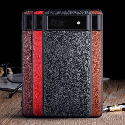 China Shockproof Para Google Pixel 6A Phone Cover Para Google Pixel 6A de cuero de Funda de telefono de for sale