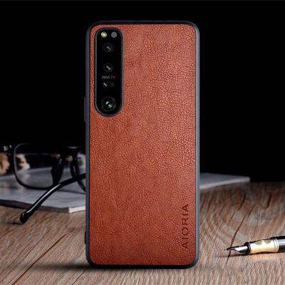 China Shockproof Telefono Para de Funda de cuero Para for Sony Xperia 1 Phone Cover IV Para for Sony Xperia 1 IV for sale