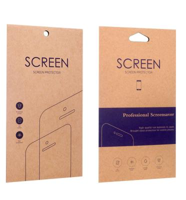 China Recycled Materials Package For Phone Tempered Glass Screen Protector For Phone 12 13 14 Screen Protector Package OEM Packaging ODM for sale