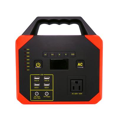 China Factory Custom Best FM/SOS Radio Alarm Portable Solar Power Station Generator Wireless Charging/LED Lighting/Portable Power Station for sale