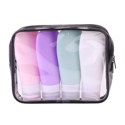 China Cosmetic Clean And Durable Split Bottle Container Silicone Travel Split Bottle for sale