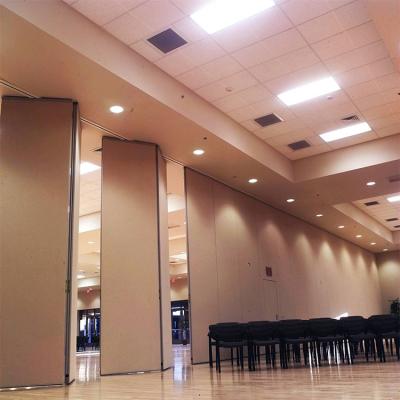 China Collapsible Operable Acoustic Partition Wall For Auditorium Sound Insulation for sale