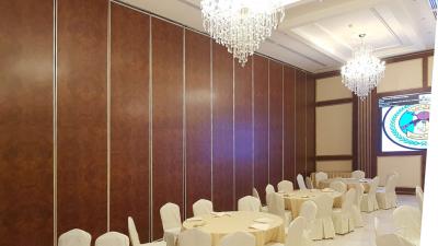 China Flexible Acoustic Partition Walls Fireproof For Banquet Hall / Exhibition Hall for sale