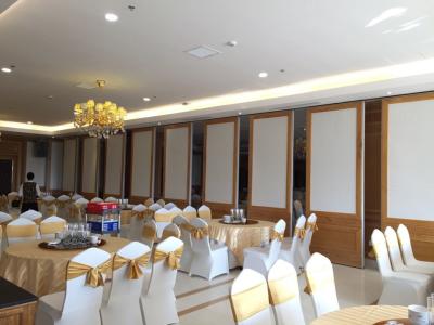 China Soundproofing Movable Partition Wall Folding Operable Partitions For Banquet Hall for sale