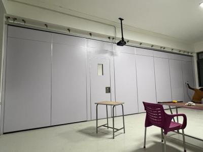 China Movable Office Dividers Walls ,  Operable Panel Partitions MDF Finish for sale