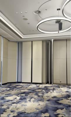 China Great Hall Wooden Partition Wall , Sliding Acoustic Partitions Customized for sale