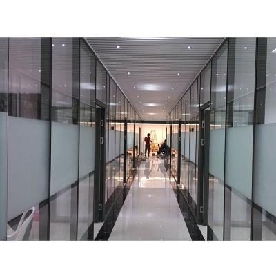 China Collapsing Single Glazed Aluminium Frame Glass Wall Easy Installation for sale