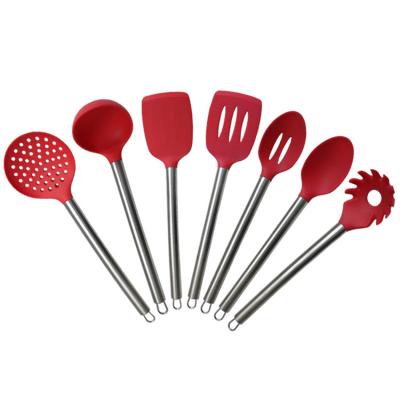 China Viable Colorful Non-Stick Private Label Mini Silicone Spatula Set for sale