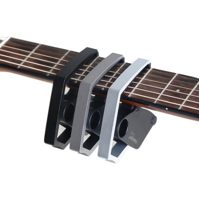 China Aluminum Alloy GUITAR Flanging Machine FC-33 New Structure Quick Change Capotasto Flange Guitar Mechanical Capo + Thickness 3 in 1 Gift Selection for sale