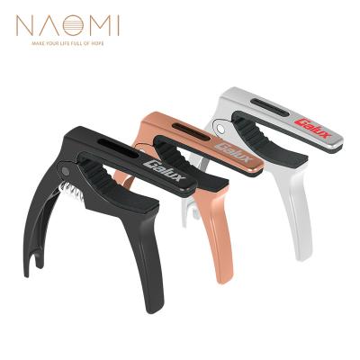 China GUITAR Naomi Electric/Galux guitar capo GC-500A soft acoustic guitar for sale