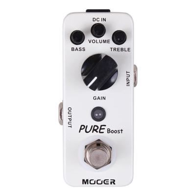 China Genuine MOOER GUITAR Series Bypass 2 Band EQ Boost Pedal Pure Compact Guitar Effect Pedal Micro Pedal for sale