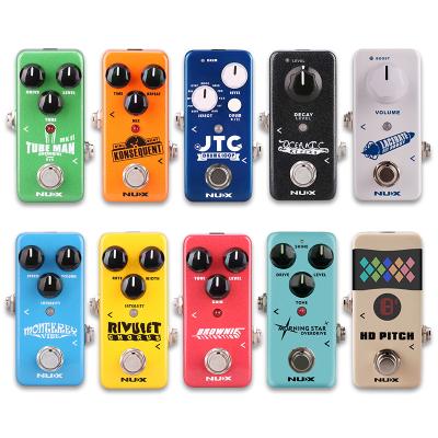 China Speed ​​Overdrive/Distort/Delay/Reverb/Chorus/Compressor Mini Studio Guitar Effect Pedal GUITAR NUTS for sale