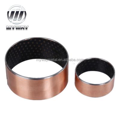 China Sliding self composed of Jiashan lubricating building material SF-2 DX Oilless bearing bushing for sale