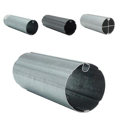 China Chinese aluminum window tent tube for roller shade roller shade tube tent roller tube for sale