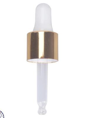 China Dropper Drip Cap With Pipette For Essential Oil Bottle Boston Dropper Bottle for sale