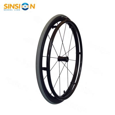 China Fashional Design Simplicity Design 24x1 Wheelchair Model Active Wheel for sale