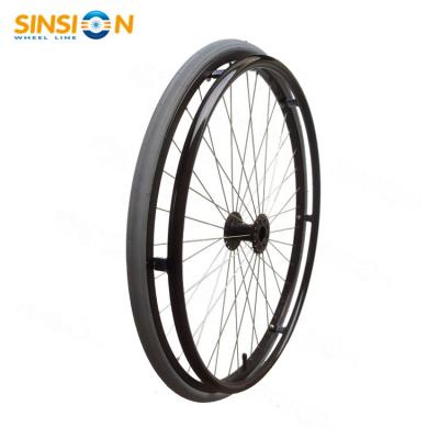 China Heavy Duty Style Quality 24x1 (25-540) Stable Basketball Wheelchair Wheel for sale