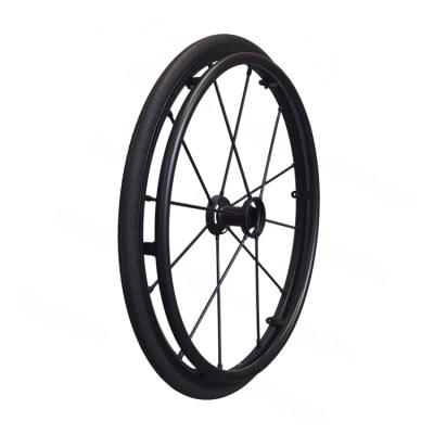 China Solid Solid PU Tire 24x1 PU Tire Wheelchair Wheel for sale