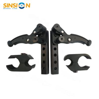 China Folds Away For Low Profile Scissor Easy Transfer Compact Wheel Lock For Active Wheelchair for sale