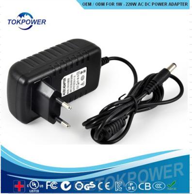 China Digital Power Adapter 12V 1A 12W UK Plug Wall Wart Power Supply 50HZ - 60HZ for sale