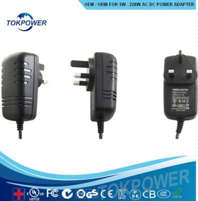 China 25W Universal AC Adapter Wall Mount Power Supply for sale