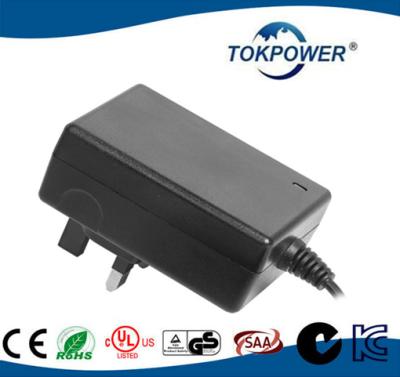 China 12V 24V Modem Power Adapter , Medical Power Adapter Travel 24W Wall Plug - in  EN IEC 60601 for sale