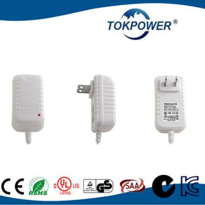 China 12v 24v AC DC 6W Wall Mount Power Adapter High Frequency power supply for Electric Device EN 60601 for sale