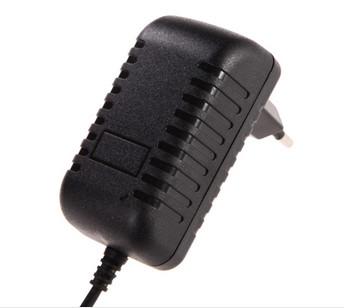 China Compact 24W Wall Mount Power Adapter , Black Switching Power Supply for sale