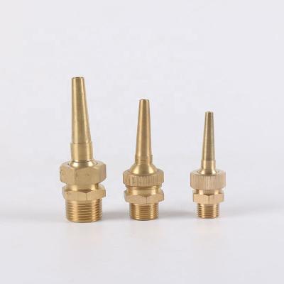 China Adjustable Water Angle Brass Straight Jet 1/2