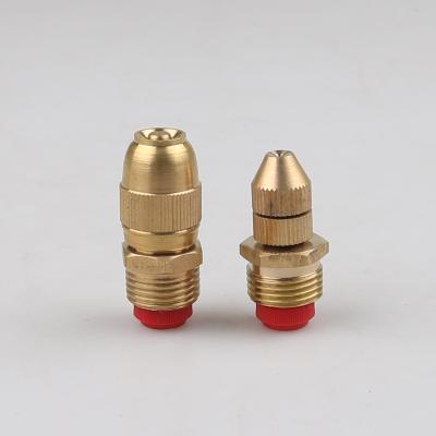 China Adjustable Brass Bullet-Shape Garden Irrigation Water Spray Nozzle 1/2