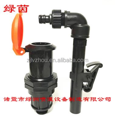 China ABS Plastic Quick Coupling Water Valve For Garden / Agriculture Road Irrigation 3/4