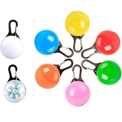 China Amazon Hot Sale Christmas Light Up Ball Design Detachable Led Pendant For Dogs Cats Pet Led Dog Pendant for sale