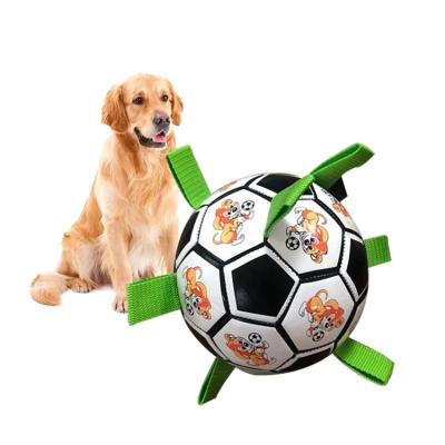 China Amazon Hottest Interactive Owner Viable Toy Dog Soccer Ball Water Dot Soccer Ball Toys Patented for sale