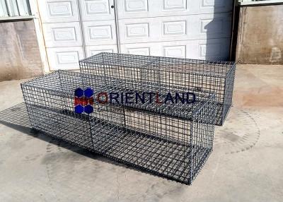 China 76mm X 76mm Rockbox Hdg Welded Gabion Baskets Rock Cage Retaining Wall for sale