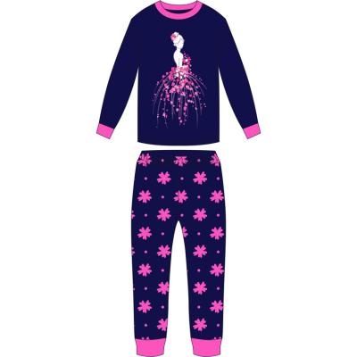 China 2021 Hot Sale Children's Pajamas Summer Breathable Girl's Big Size Pajamas Cotton Pajamas for sale