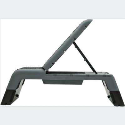 China Fitness Portable Wholesale Adjustable Step Height Aerobic Bench for sale