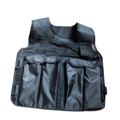 China PU Leather Weighted Vest Sand Fitness Weighted Running Training Vest for sale